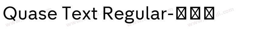 Quase Text Regular字体转换 Quase Text Regular字体转换